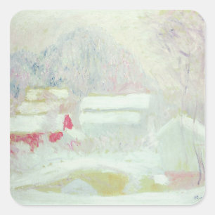 Claude Monet Sandviken, Norway Square Sticker