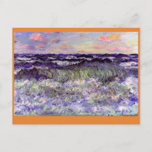 Claude Monet, Sea  Study Postcard