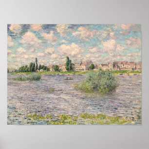 Claude Monet   Seine at Lavacourt Poster