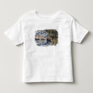 Claude Monet Seine at Rouen, 1872 Toddler T-Shirt