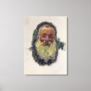 Claude Monet   Self Portrait, 1917 Canvas Print