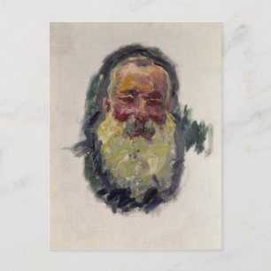 Claude Monet   Self Portrait, 1917 Postcard
