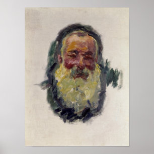 Claude Monet Self Portrait, 1917 Poster