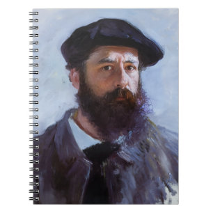 Claude Monet, Self-Portrait with a Beret, Notebook