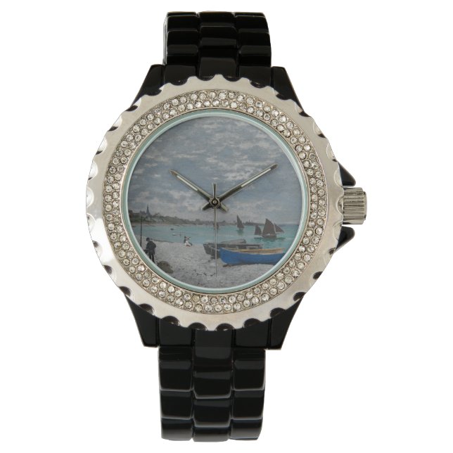Claude Monet Sky Clouds Boats Ships Sea Ocean Watch (Front)