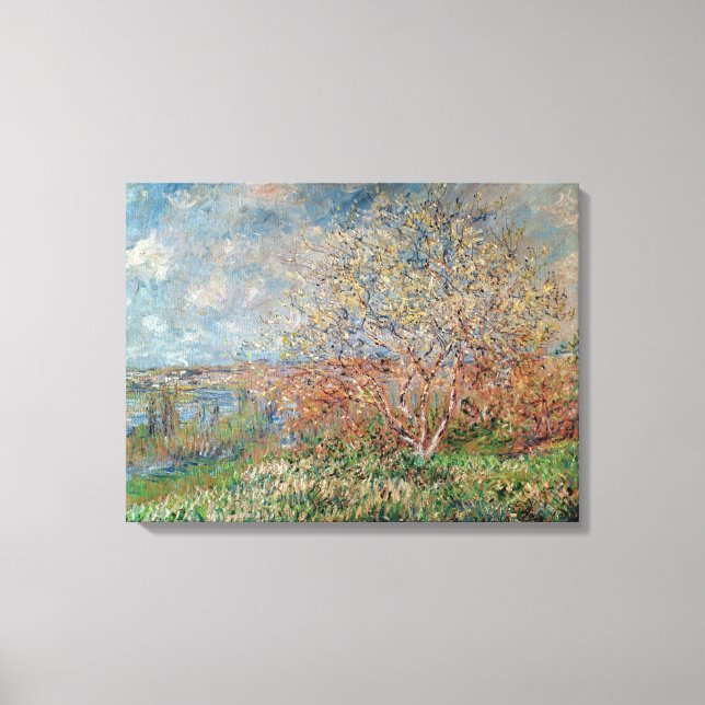 Claude Monet | Spring, 1880-82 Canvas Print (Front)