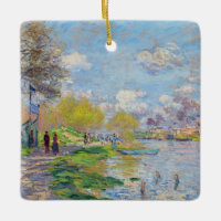 Claude Monet - Spring by the Seine