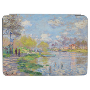 Claude Monet - Spring by the Seine iPad Air Cover