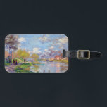 Claude Monet Spring by the Seine Luggage Tag<br><div class="desc">Claude Monet Spring by the Seine</div>