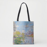 Claude Monet - Spring by the Seine