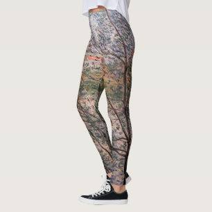 Claude Monet - Springtime through the branches Leggings