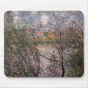 Claude Monet - Springtime through the branches Mouse Mat