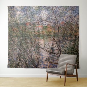 Claude Monet - Springtime through the branches Tapestry