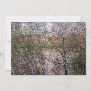 Claude Monet - Springtime through the branches Thank You Card