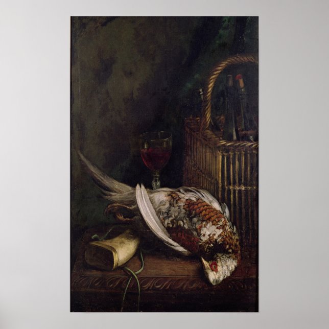 Claude Monet | Still Life with a Pheasant, c.1861 Poster (Front)