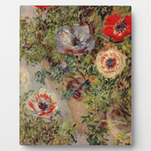 Claude Monet Still-Life with Anemone Destiny Gifts Plaque