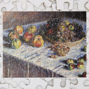Claude Monet Still Life with Apples and Grapes Jigsaw Puzzle