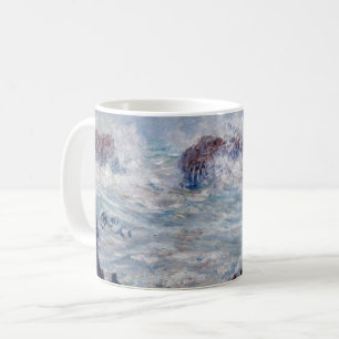 Claude Monet - Storm off the Belle-Ile Coast Coffee Mug