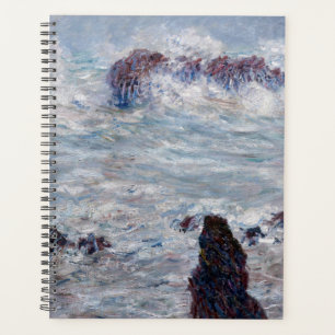 Claude Monet - Storm off the Belle-Ile Coast Planner