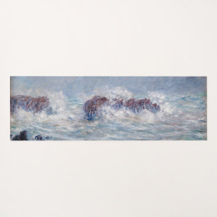 Claude Monet - Storm off the Belle-Ile Coast Yoga Mat