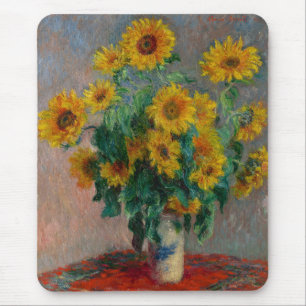 Claude Monet, Sunflower Mouse Mat