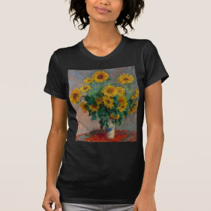 Claude Monet, Sunflower T-Shirt
