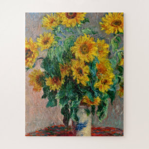 Claude Monet - Sunflowers Jigsaw Puzzle