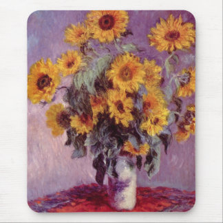 Claude Monet // Sunflowers Mouse Mat