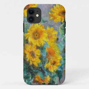 Claude Monet Sunflowers Vintage Floral iPhone 11 Case