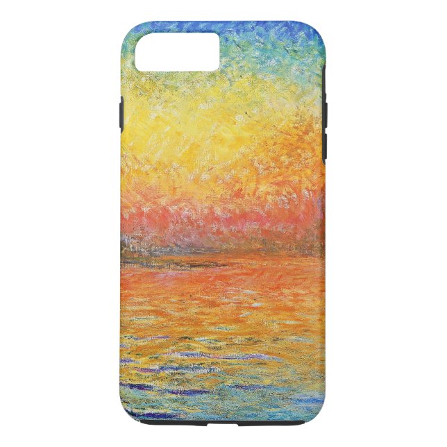 Claude Monet Sunset In Venice Impressionist Art Case-Mate iPhone Case (Back)