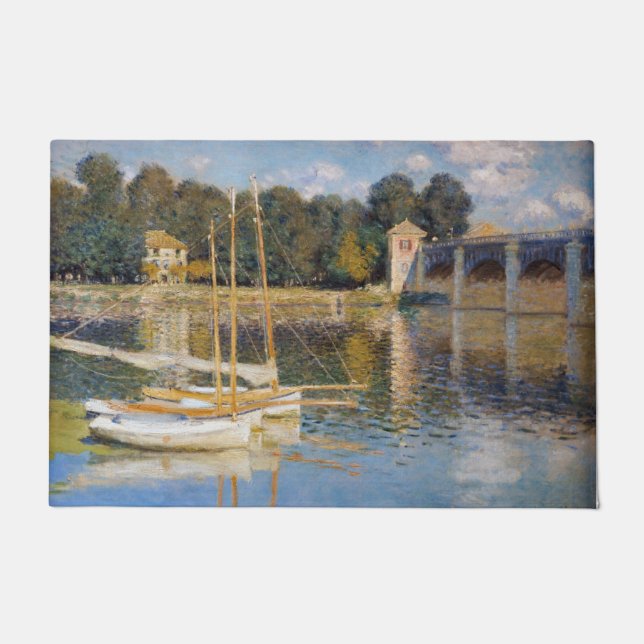 Claude Monet - The Argenteuil Bridge Doormat (Front)