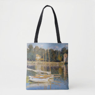 Claude Monet - The Argenteuil Bridge Tote Bag