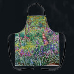 Claude Monet - The Artist's Garden at Giverny Apron<br><div class="desc">Claude Monet - The Artist's Garden at Giverny</div>