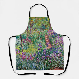 Claude Monet - The Artist's Garden at Giverny Apron