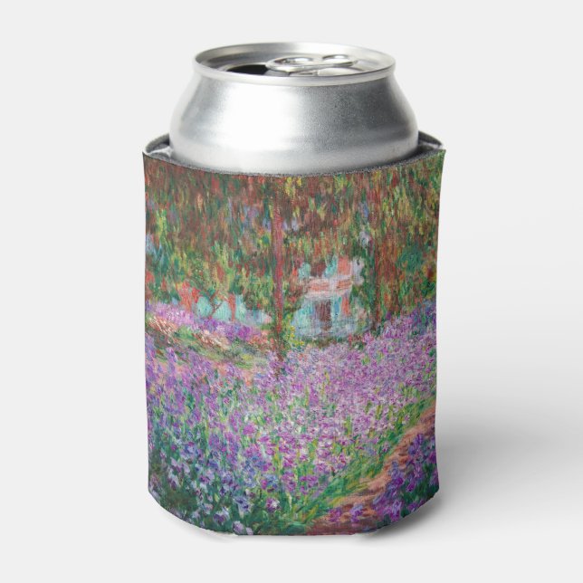 Claude Monet - The Artist's Garden at Giverny Can Cooler (Can Front)