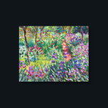 Claude Monet - The Artist's Garden at Giverny Canvas Print<br><div class="desc">Claude Monet - The Artist's Garden at Giverny</div>