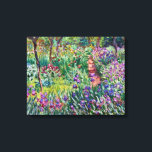 Claude Monet - The Artist's Garden at Giverny Canvas Print<br><div class="desc">Claude Monet - The Artist's Garden at Giverny</div>