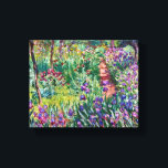 Claude Monet - The Artist's Garden at Giverny Canvas Print<br><div class="desc">Claude Monet - The Artist's Garden at Giverny</div>