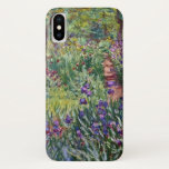 Claude Monet - The Artist's Garden at Giverny iPhone X Case<br><div class="desc">Claude Monet - The Artist's Garden at Giverny</div>