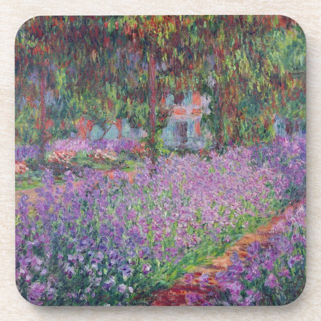 Claude Monet | The Artist's Garden at Giverny Coaster (Front)