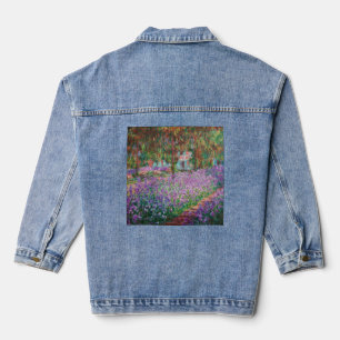 Claude Monet - The Artist's Garden at Giverny Denim Jacket