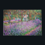 Claude Monet - The Artist's Garden at Giverny Doormat<br><div class="desc">The Artist's Garden at Giverny / Le Jardin de l'artiste a Giverny - Claude Monet,  1900</div>