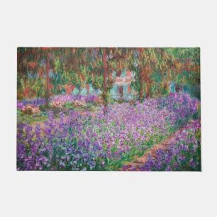 Claude Monet - The Artist's Garden at Giverny Doormat