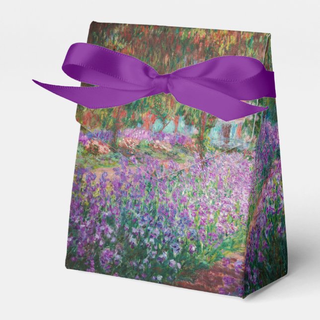 Claude Monet - The Artist's Garden at Giverny Favour Box (Front Side)