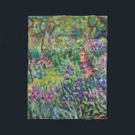 Claude Monet - The Artist's Garden at Giverny Fleece Blanket<br><div class="desc">Claude Monet - The Artist's Garden at Giverny</div>