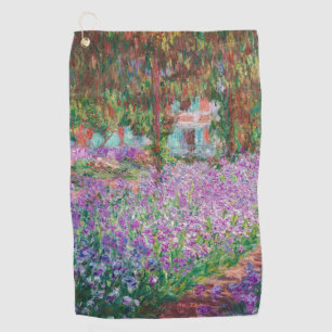 Claude Monet - The Artist's Garden at Giverny Golf Towel