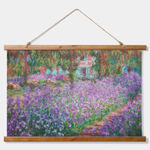 Claude Monet - The Artist's Garden at Giverny Hanging Tapestry