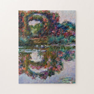 Claude Monet - The Artists Garden At Giverny Jigsaw Puzzle