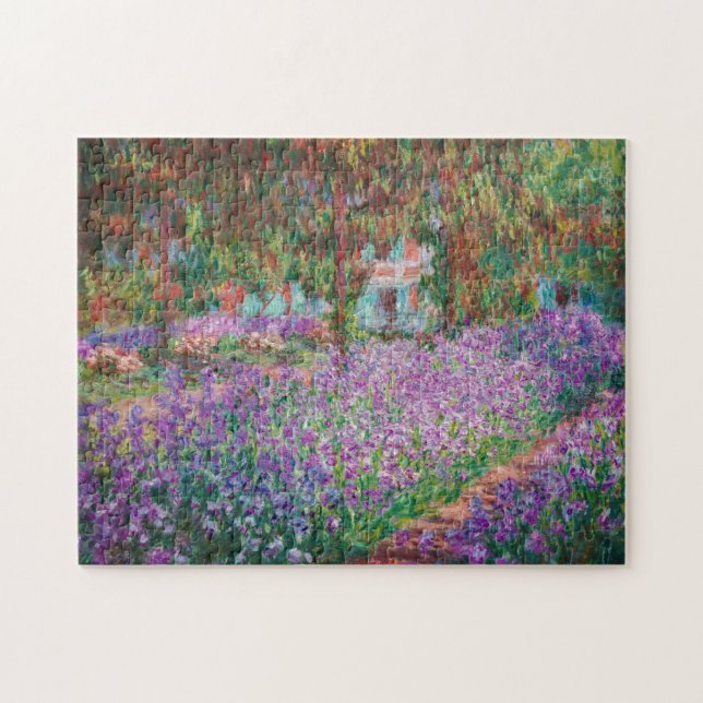 Claude Monet - The Artist's Garden at Giverny Jigsaw Puzzle (Horizontal)