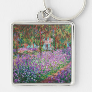 Claude Monet - The Artist's Garden at Giverny Key Ring